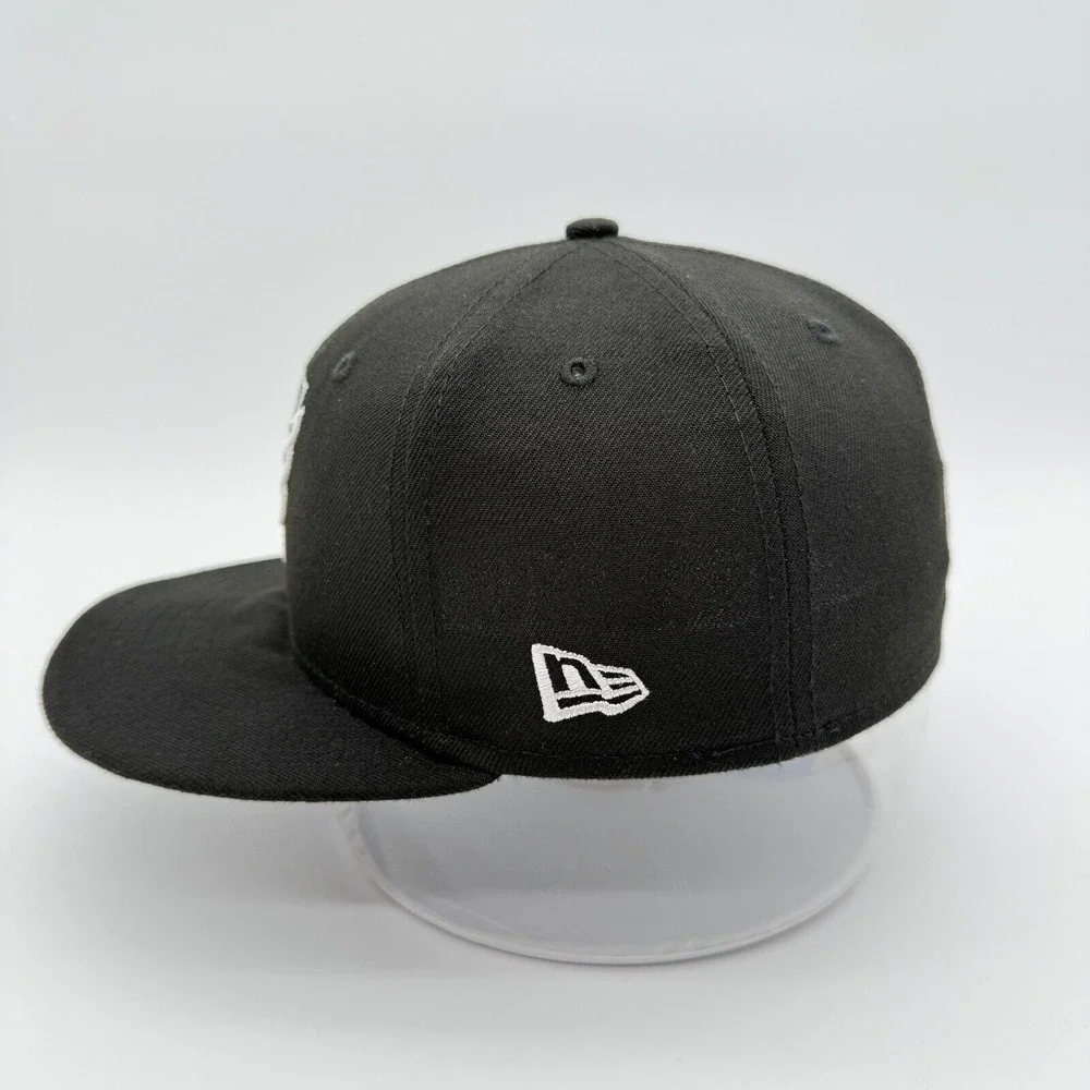 D.C. United‎ MLS Soccer New Era 59FIFTY Fitted Cap Hat size 7 Black Washington